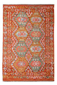 Alfombra Kelim - Splash - 177 x 118 cm - multicolor