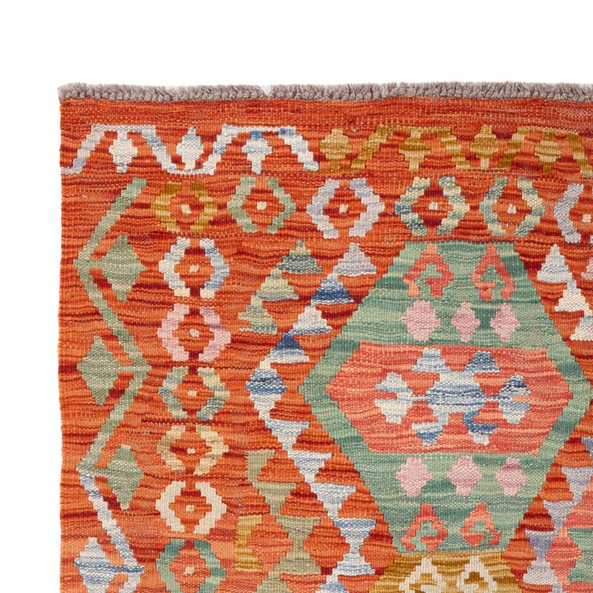 Alfombra Kelim - Splash - 177 x 118 cm - multicolor