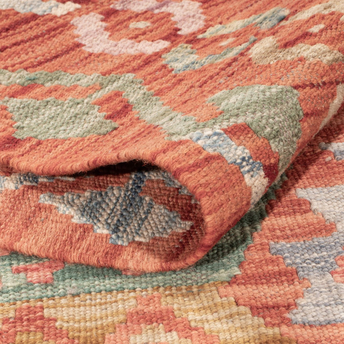 Alfombra Kelim - Splash - 177 x 118 cm - multicolor