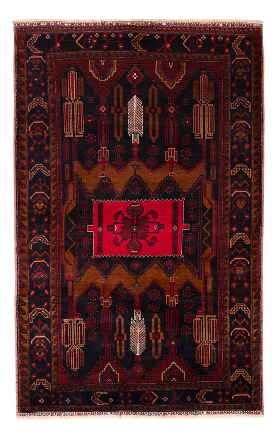 Alfombra Belutsch - 195 x 119 cm - multicolor