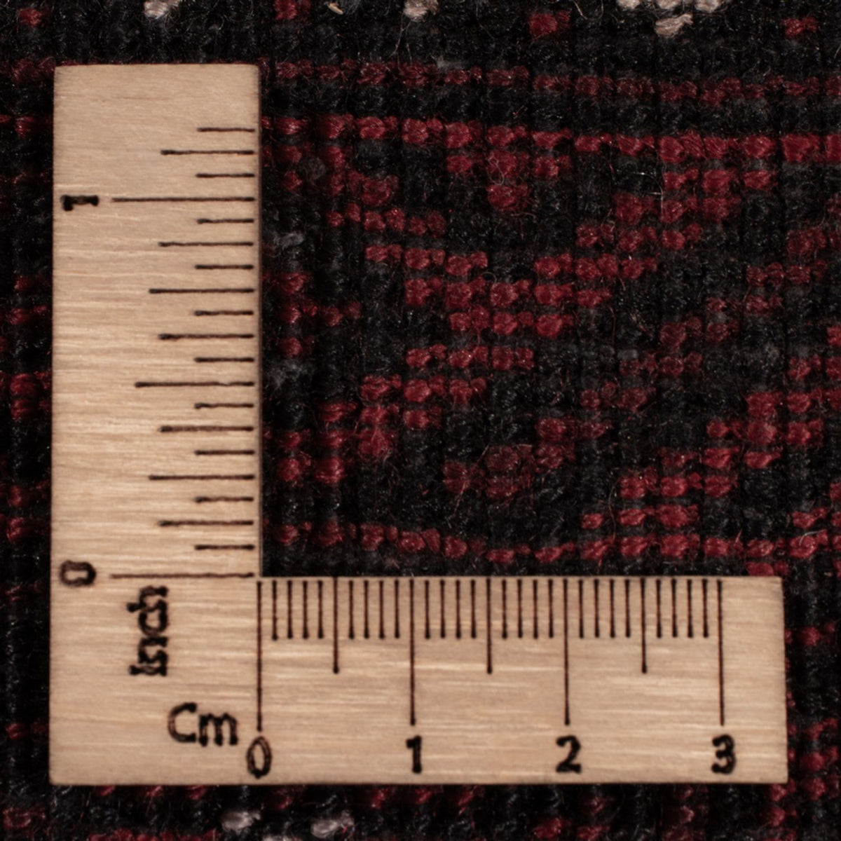 Alfombra Belutsch - 190 x 111 cm - rojo oscuro