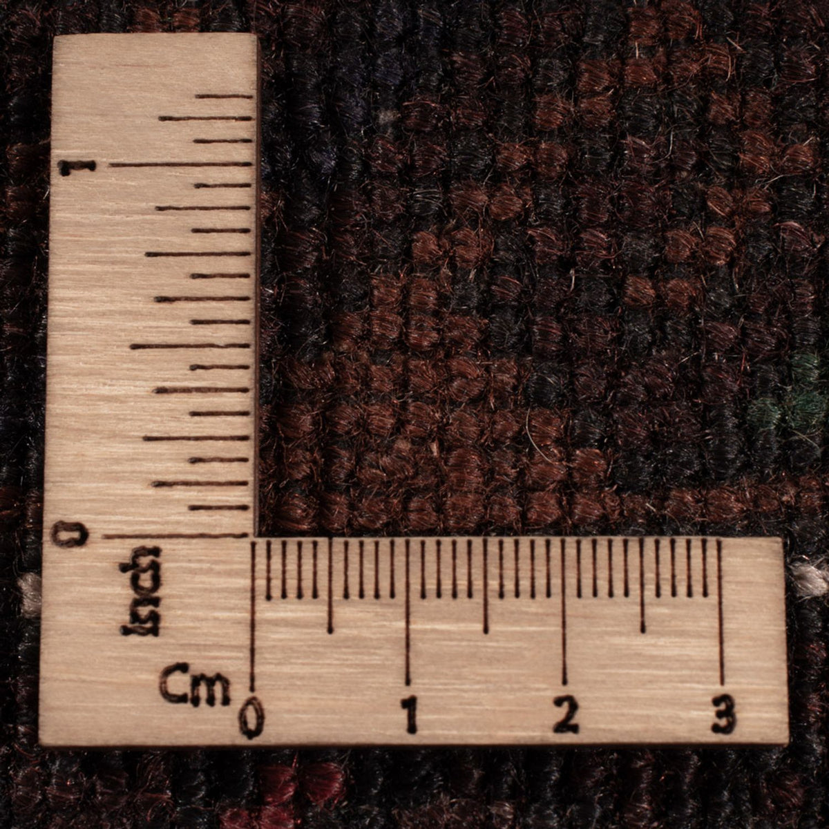 Alfombra Belutsch - 195 x 120 cm - rojo oscuro