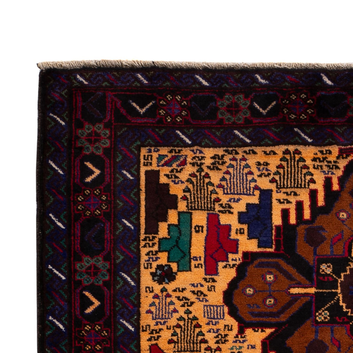 Alfombra Belutsch - 197 x 116 cm - beige