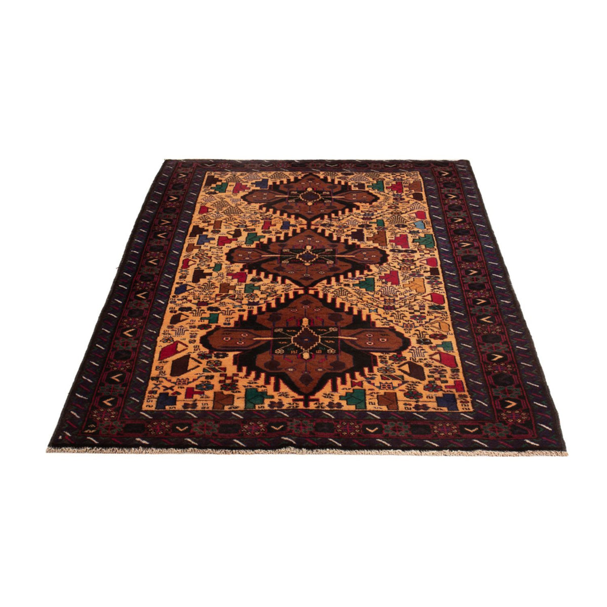 Alfombra Belutsch - 197 x 116 cm - beige