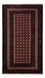 Alfombra de pasillo Alfombra Belutsch - 200 x 114 cm - rojo oscuro