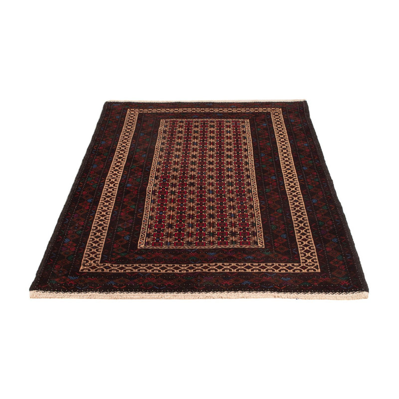 Alfombra de pasillo Alfombra Belutsch - 200 x 114 cm - rojo oscuro