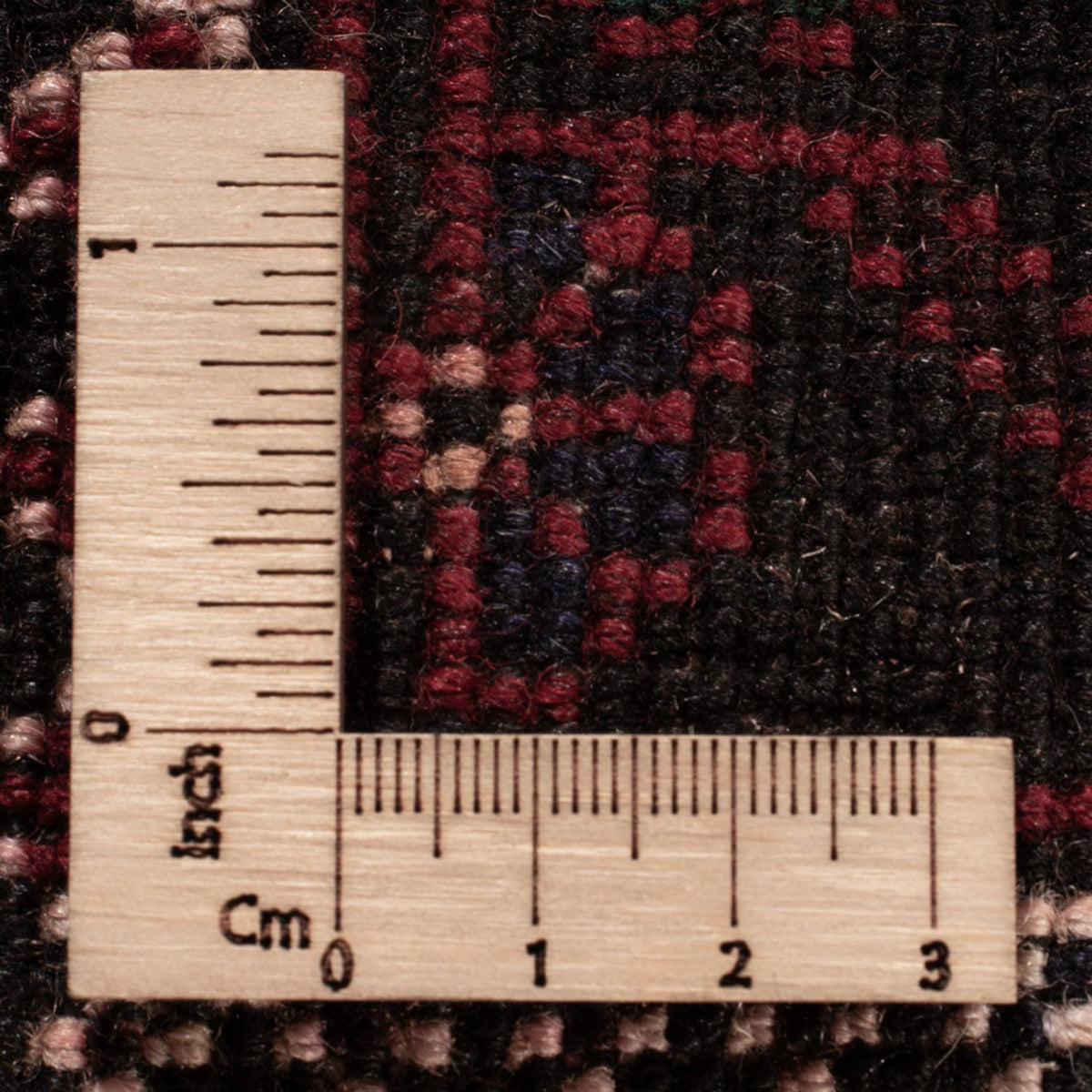 Alfombra Belutsch - 192 x 127 cm - rojo oscuro