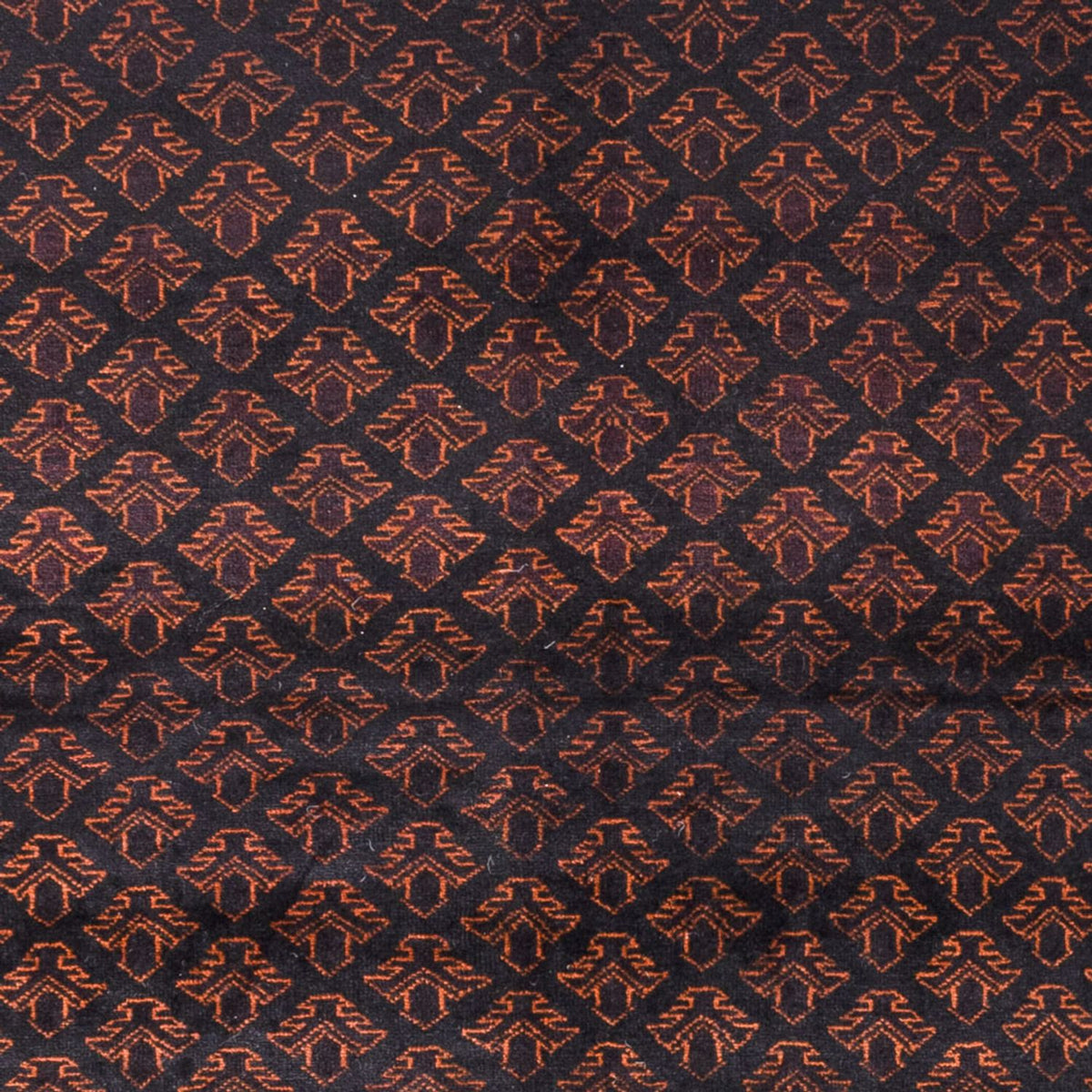 Alfombra de pasillo Alfombra Belutsch - 236 x 122 cm - marrón oscuro