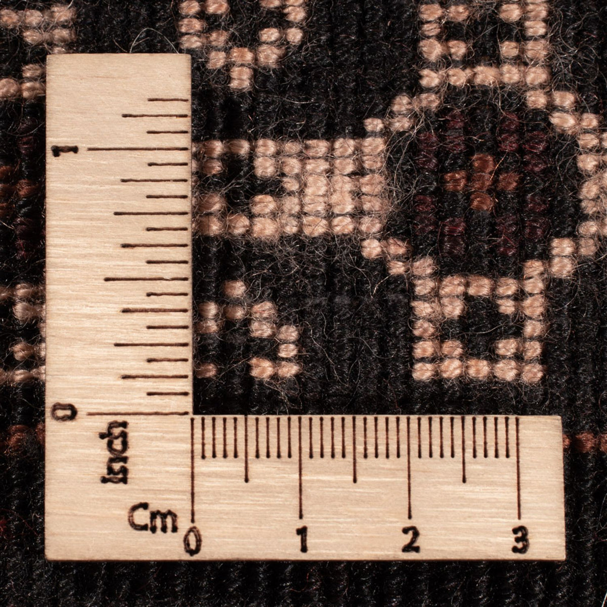 Alfombra de pasillo Alfombra Belutsch - 236 x 122 cm - marrón oscuro