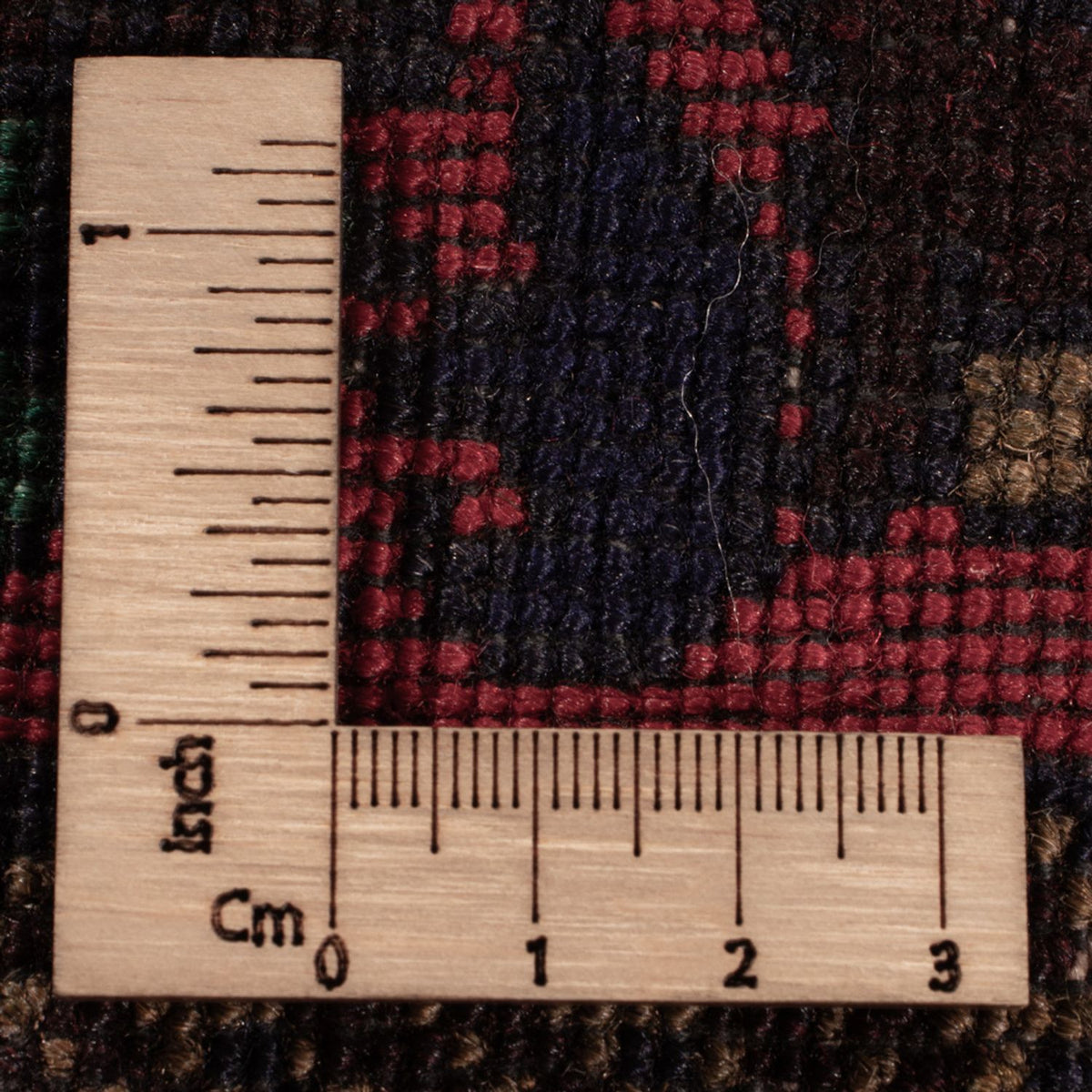 Alfombra Belutsch - 201 x 123 cm - rojo