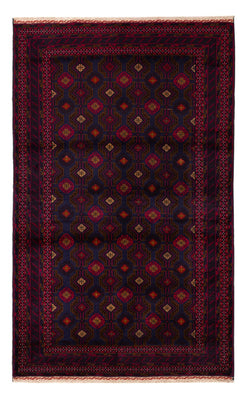 Alfombra Belutsch - 194 x 122 cm - rojo oscuro