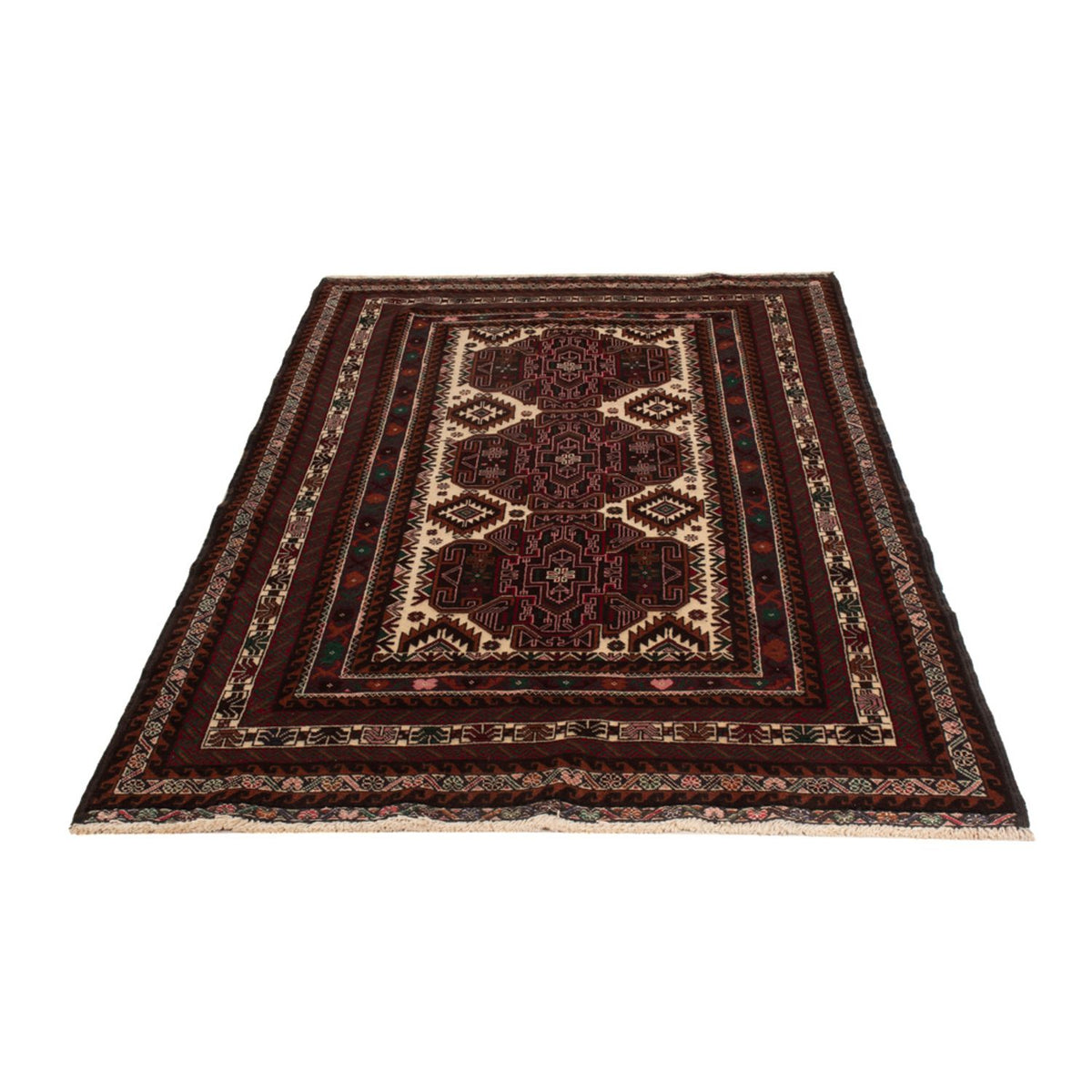 Alfombra Belutsch - 199 x 115 cm - beige oscuro