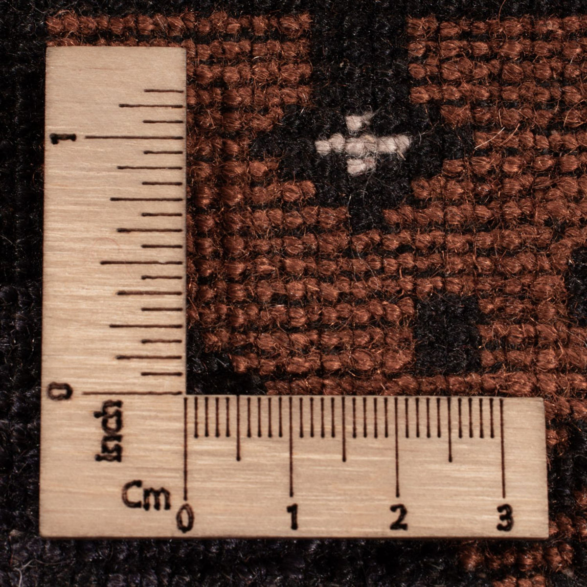 Alfombra Belutsch - 190 x 126 cm - rojo oscuro