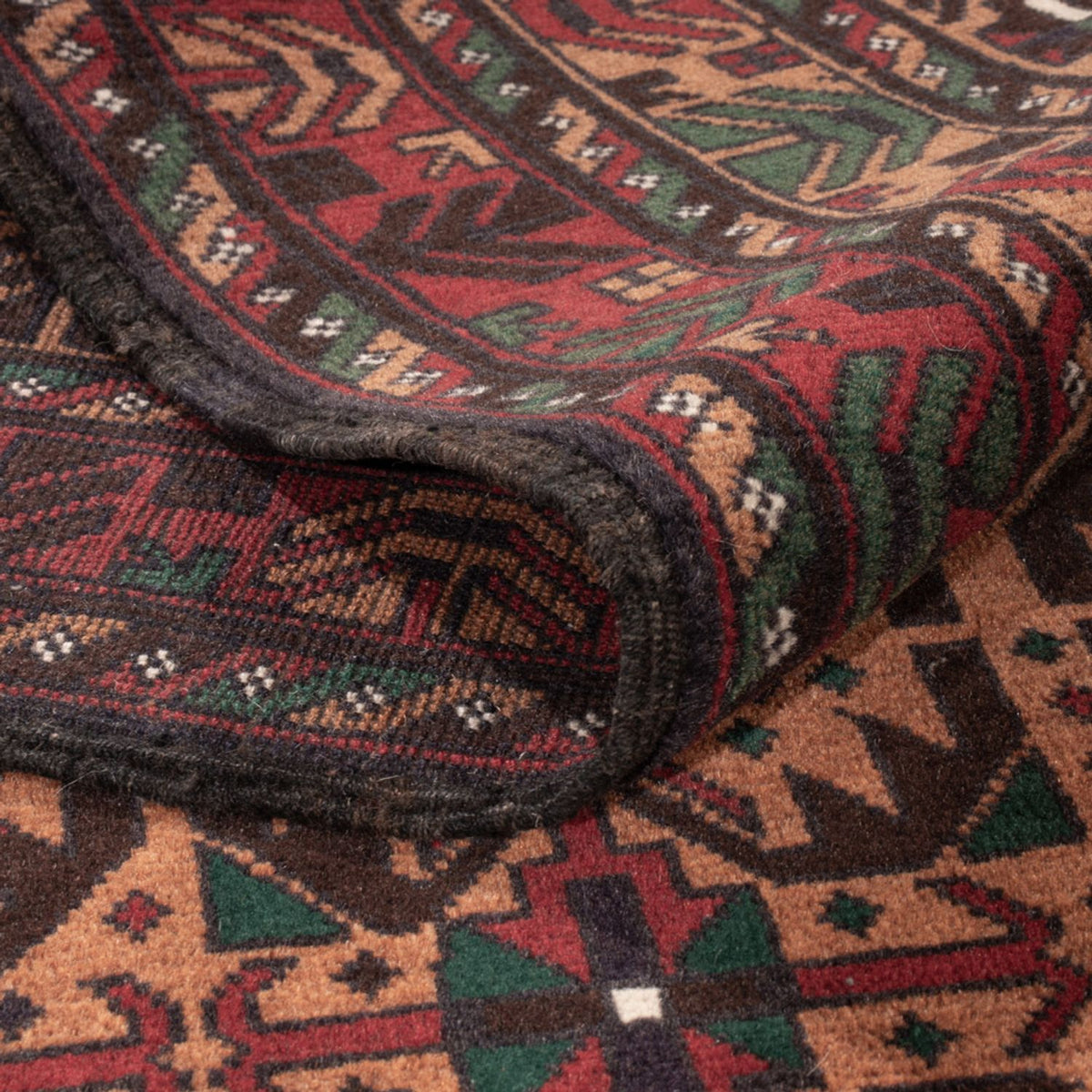 Alfombra Belutsch - 184 x 105 cm - óxido