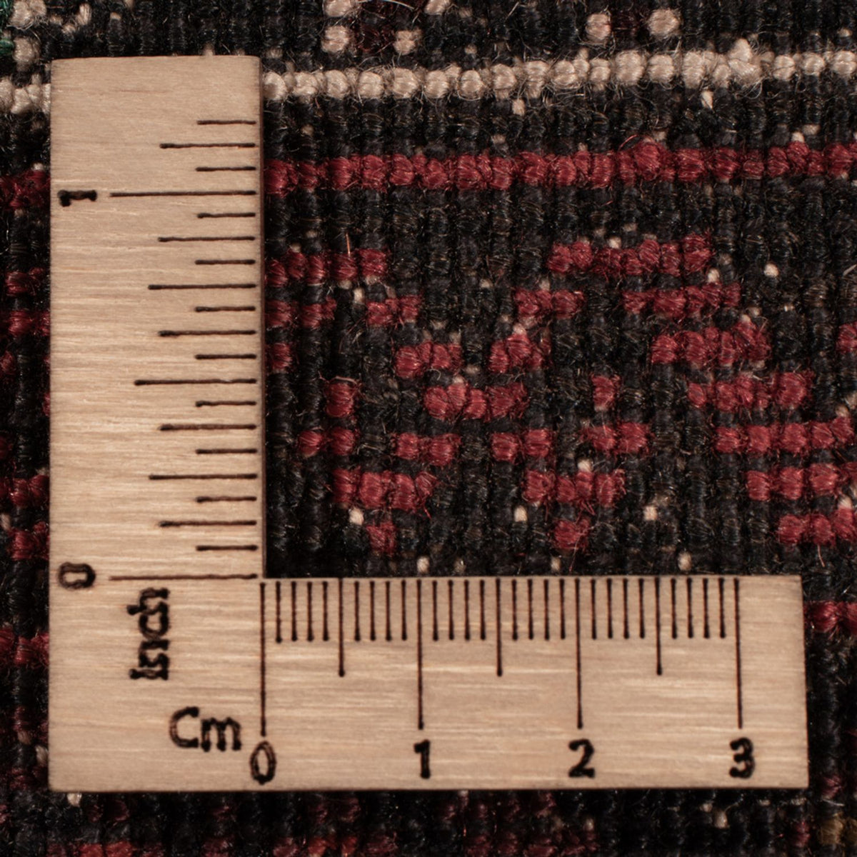 Alfombra Belutsch - 200 x 117 cm - rojo oscuro