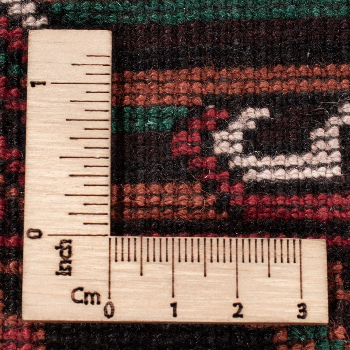 Alfombra Belutsch - 206 x 117 cm - rojo oscuro