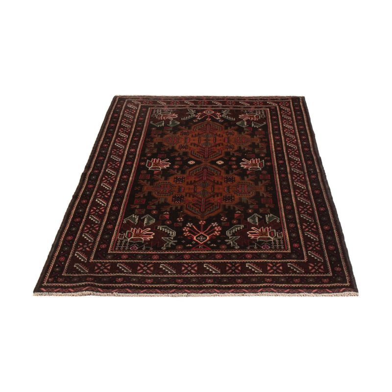 Alfombra de pasillo Alfombra Belutsch - 201 x 114 cm - rojo oscuro