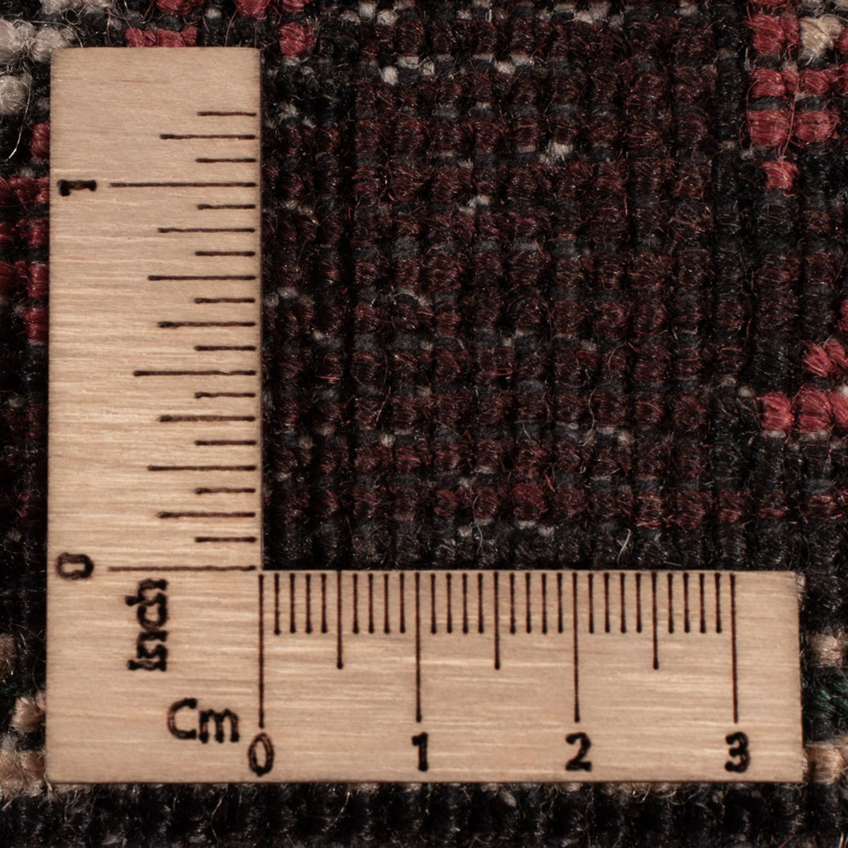 Alfombra de pasillo Alfombra Belutsch - 201 x 114 cm - rojo oscuro