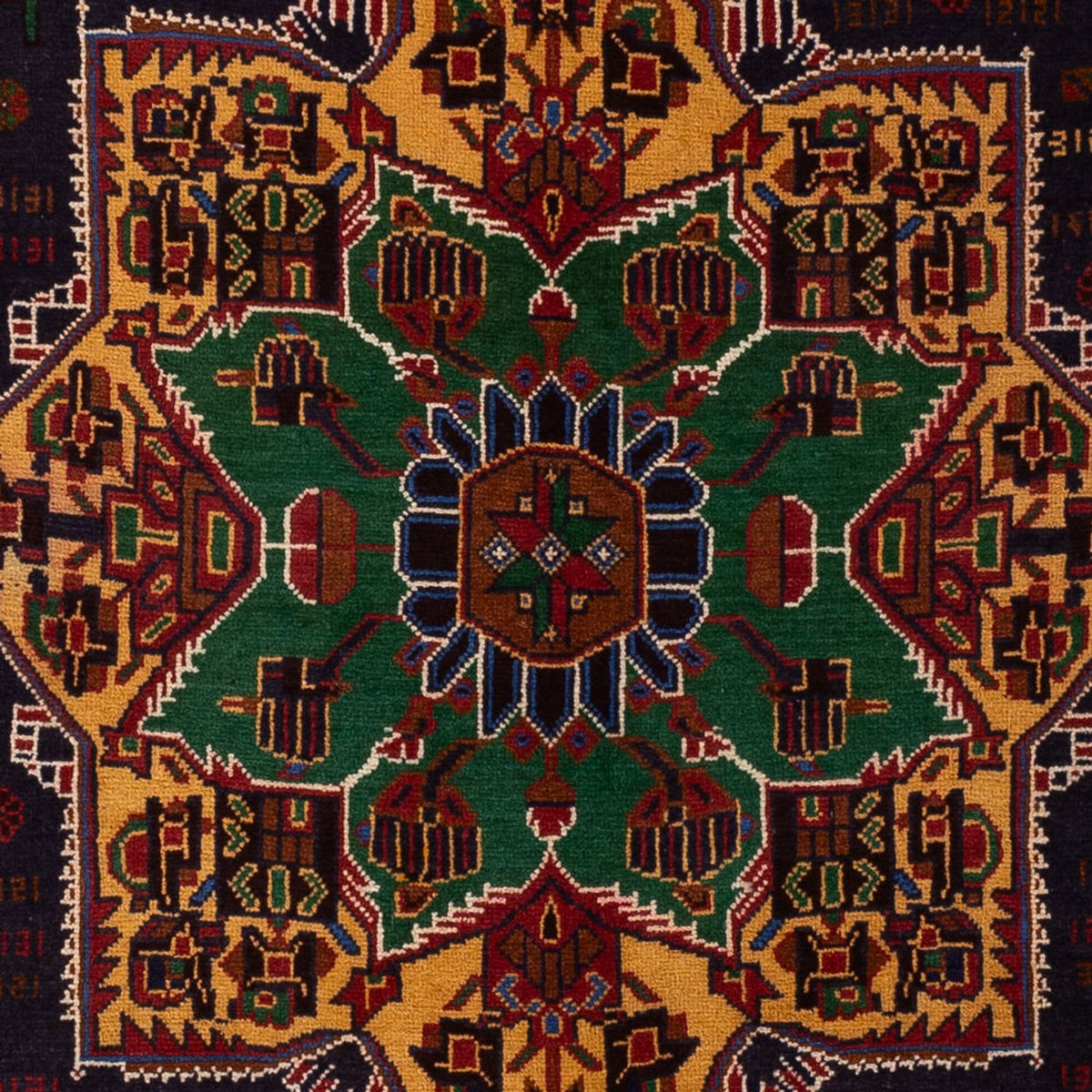 Alfombra Belutsch - 195 x 120 cm - multicolor