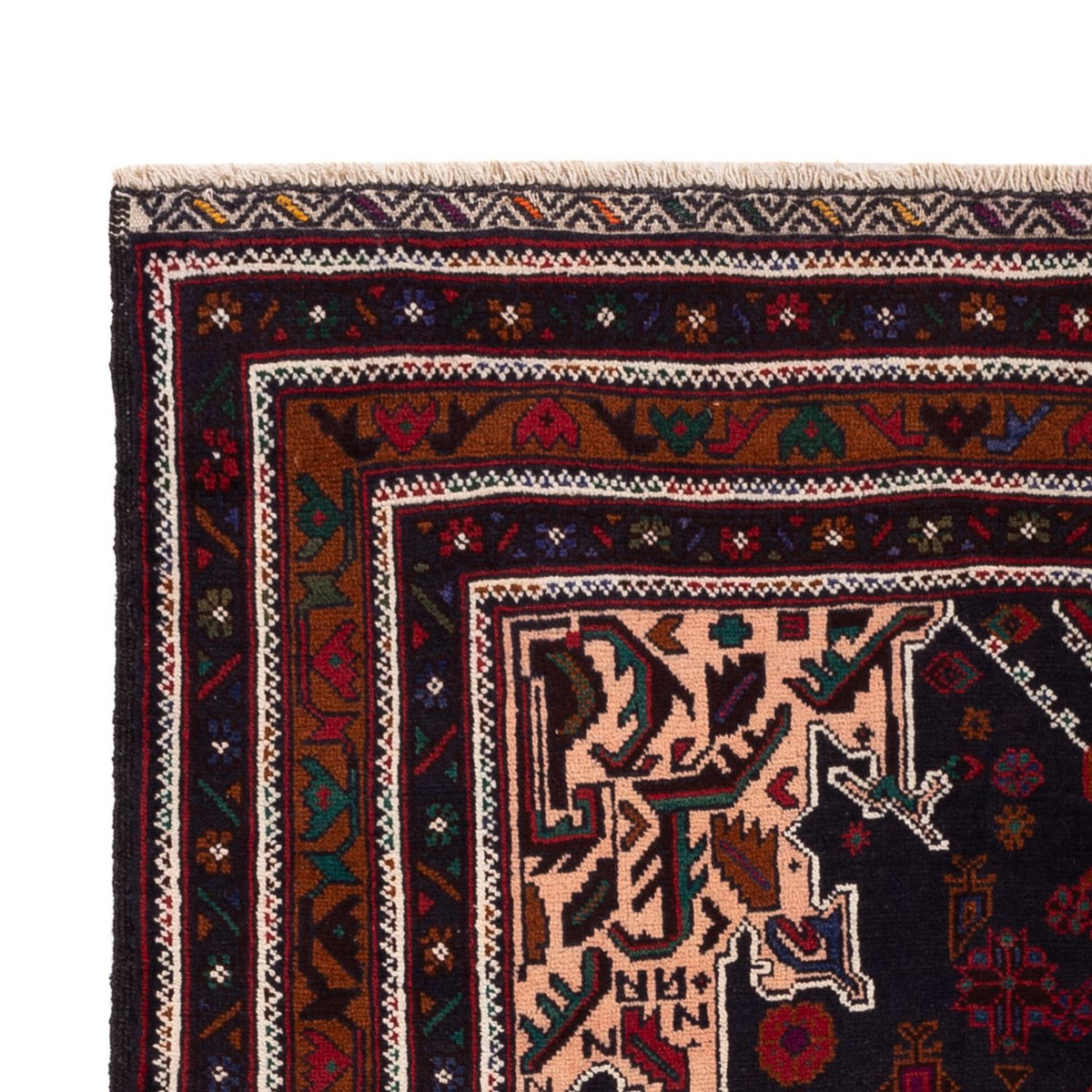 Alfombra Belutsch - 193 x 118 cm - multicolor