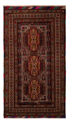 Alfombra de pasillo Alfombra Belutsch - 204 x 110 cm - beige oscuro