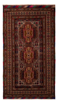 Alfombra de pasillo Alfombra Belutsch - 204 x 110 cm - beige oscuro