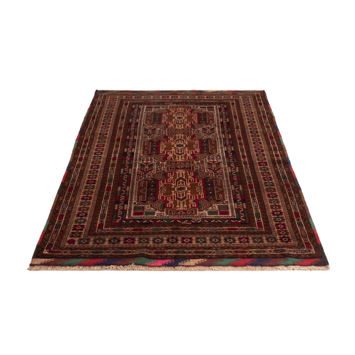 Alfombra de pasillo Alfombra Belutsch - 204 x 110 cm - beige oscuro