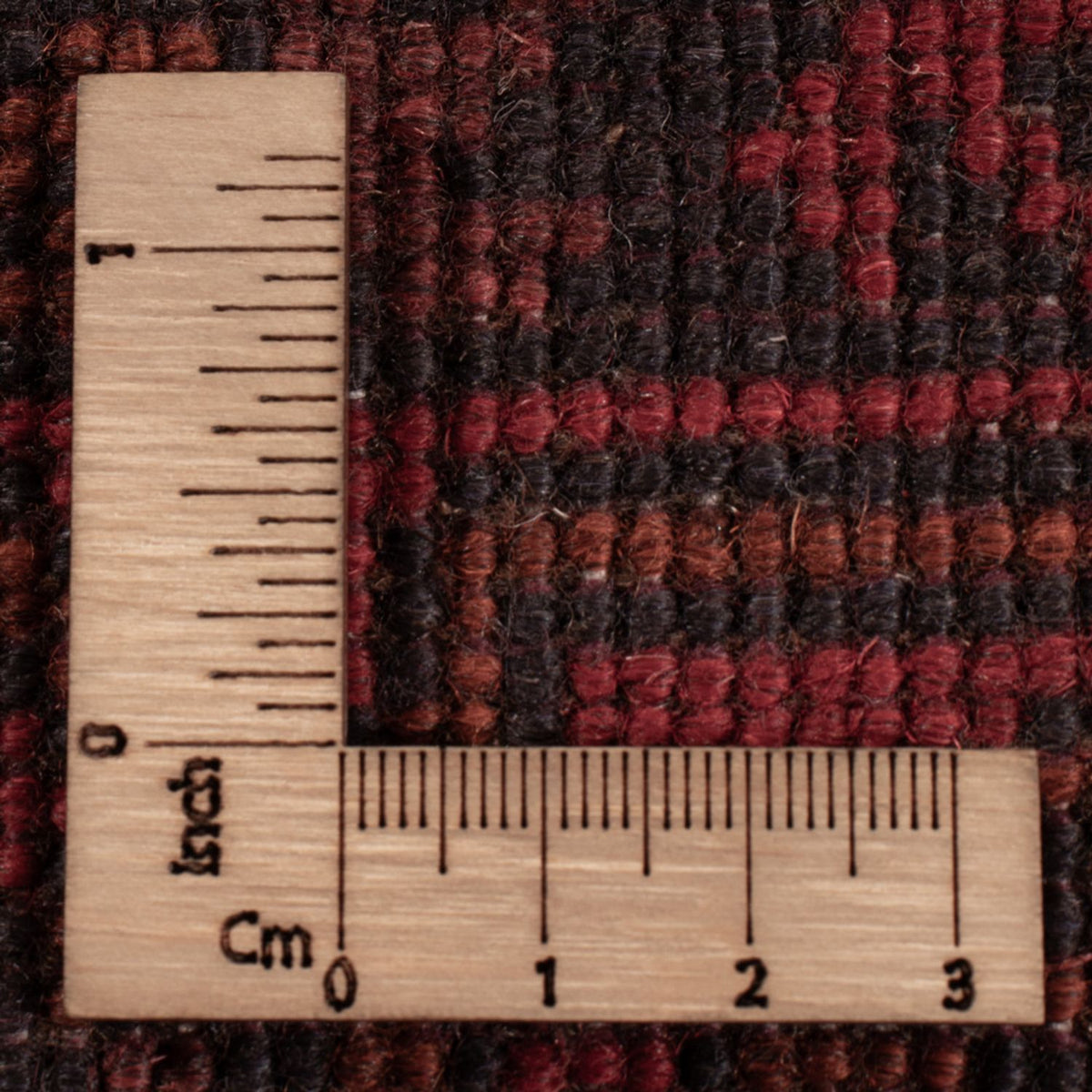 Alfombra afgana - Kunduz - 197 x 127 cm - rojo