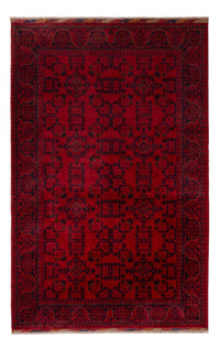 Alfombra afgana - Kunduz - 195 x 125 cm - rojo