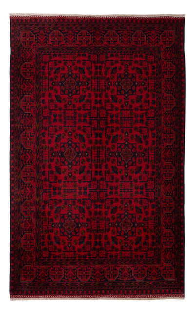 Khal Mohammadi Alfombra 127x200cm - Alfombra oriental - rojo oscuro