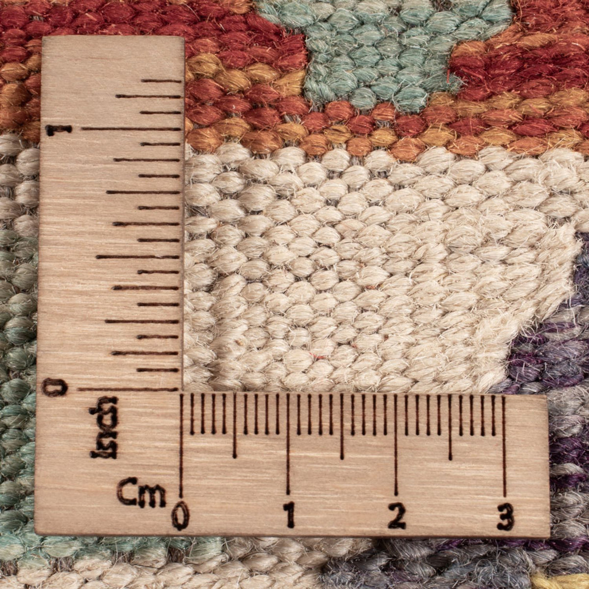 Alfombra Kelim - Splash - 174 x 127 cm - multicolor