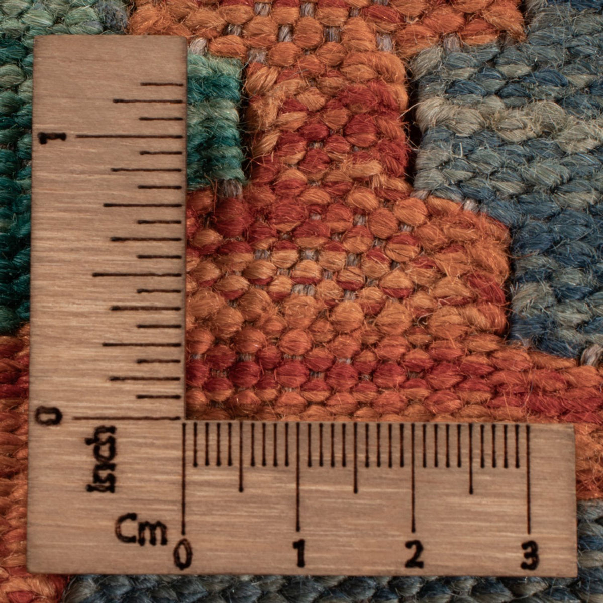 Alfombra Kelim - Splash - 293 x 210 cm - multicolor