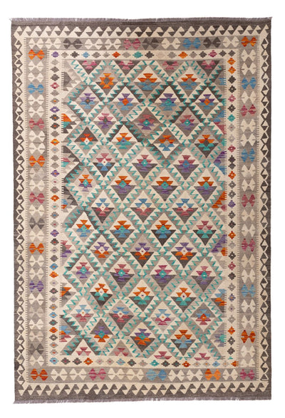 Kilim Maimana Alfombra 197x300cm - Alfombra de lana