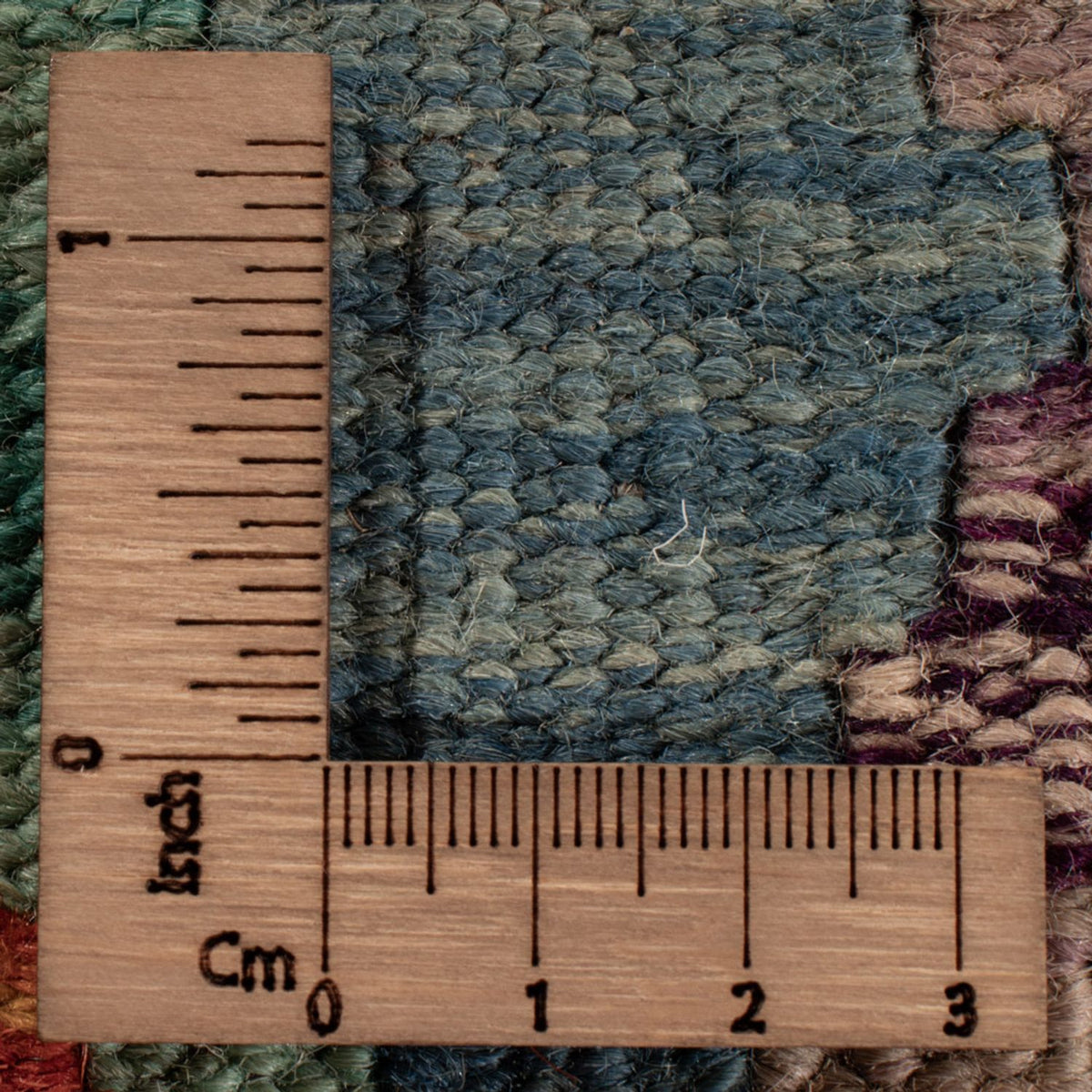 Alfombra Kelim - Splash - 304 x 207 cm - multicolor