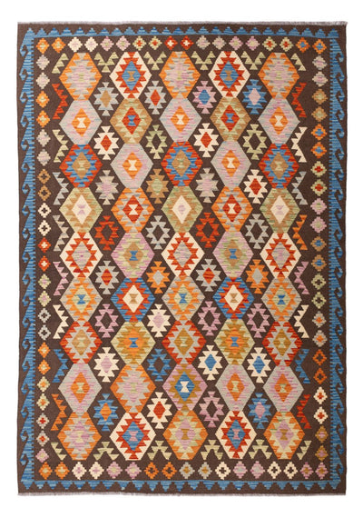 Kilim Maimana Alfombra 204x290cm - Alfombra de lana