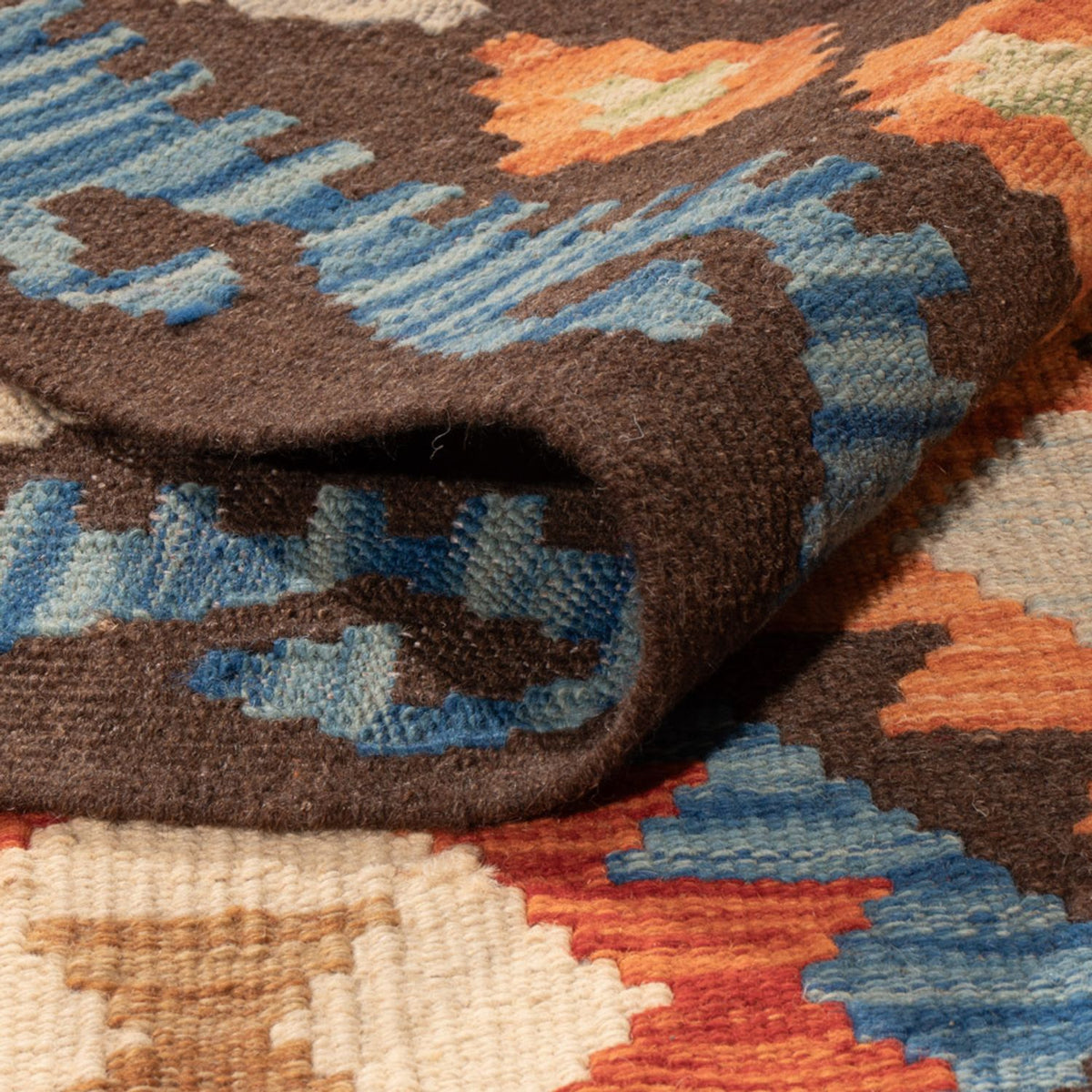 Alfombra Kelim - Splash - 290 x 204 cm - multicolor