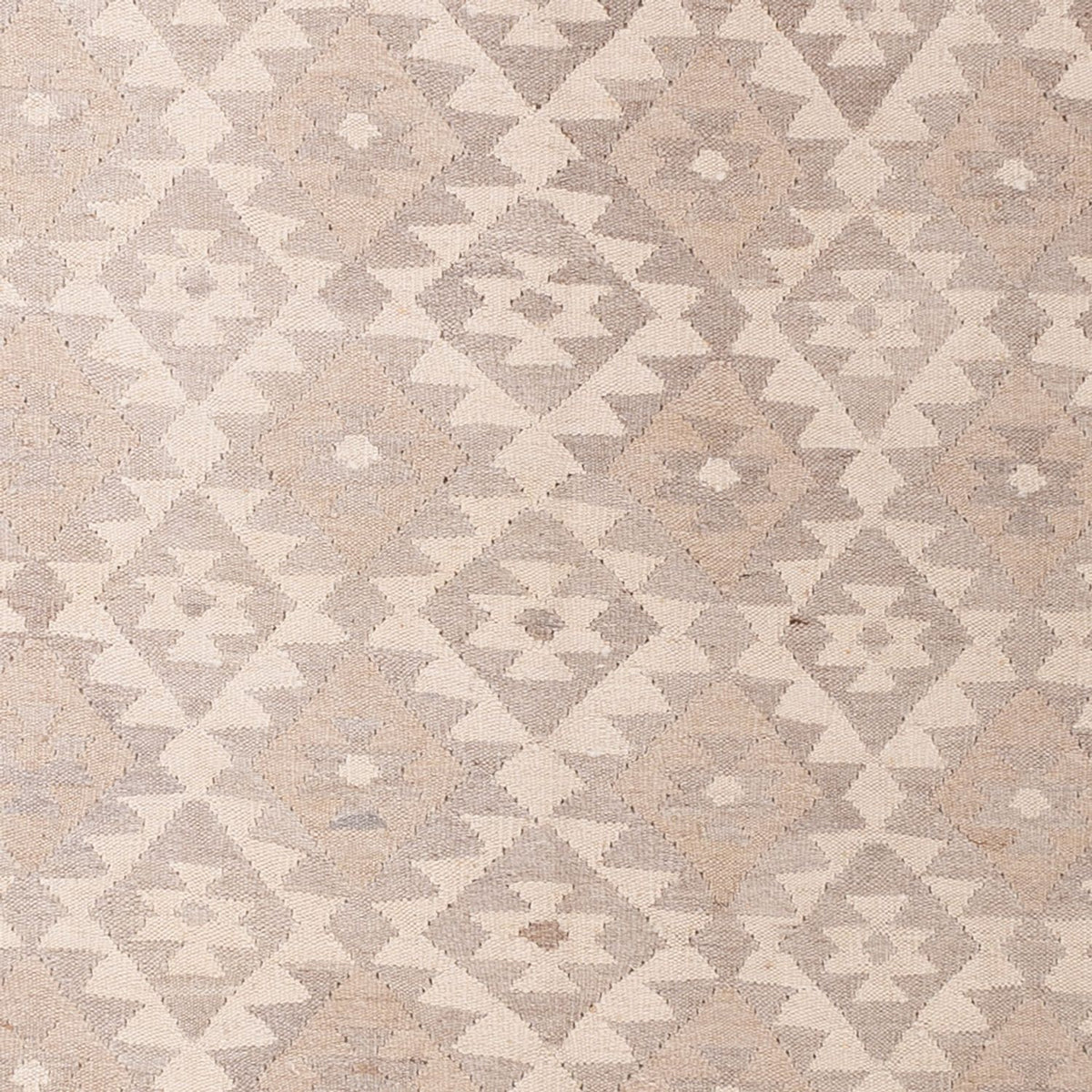 Alfombra Kelim - Splash - 301 x 210 cm - gris claro