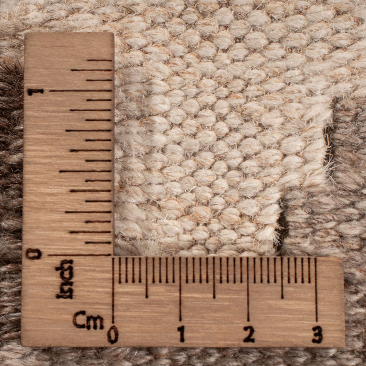 Alfombra Kelim - Splash - 286 x 202 cm - gris claro