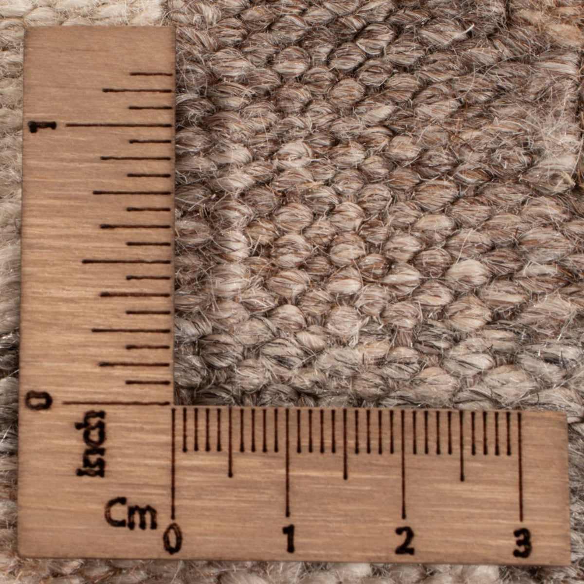 Alfombra Kelim - Splash - 291 x 207 cm - gris claro