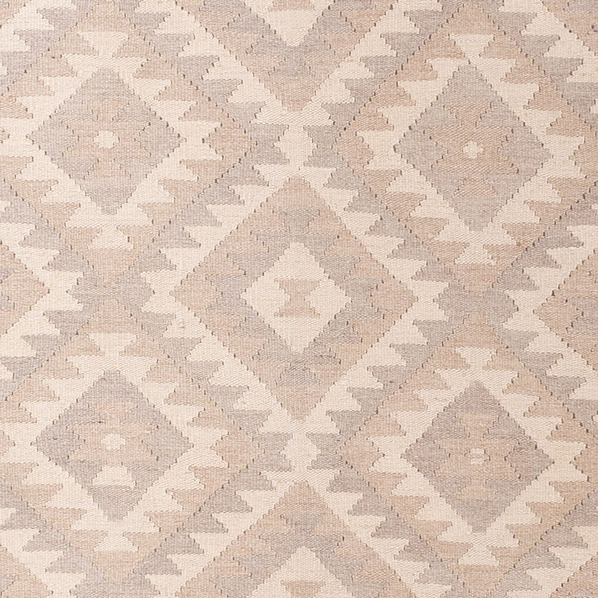 Alfombra Kelim - Splash - 280 x 198 cm - gris claro