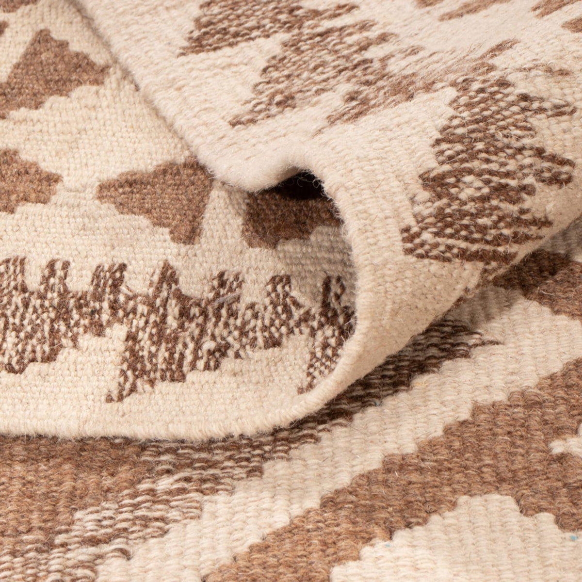 Alfombra Kelim - Splash - 303 x 206 cm - gris