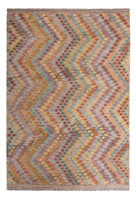Alfombra Kelim - Splash - 298 x 206 cm - multicolor