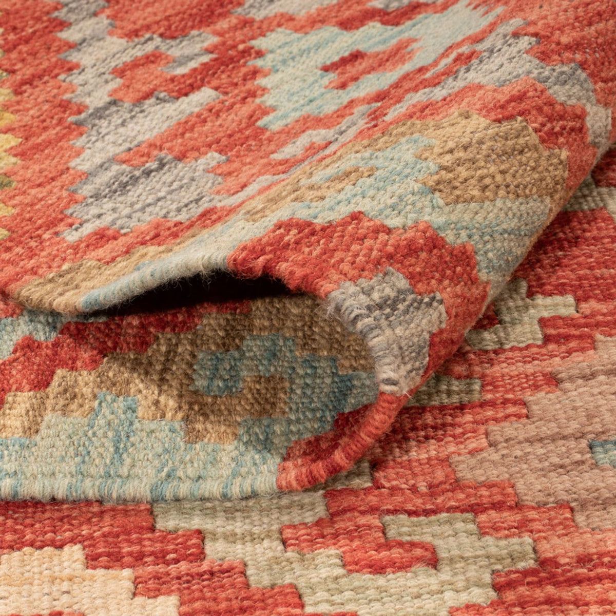 Alfombra Kelim - Splash - 300 x 202 cm - multicolor