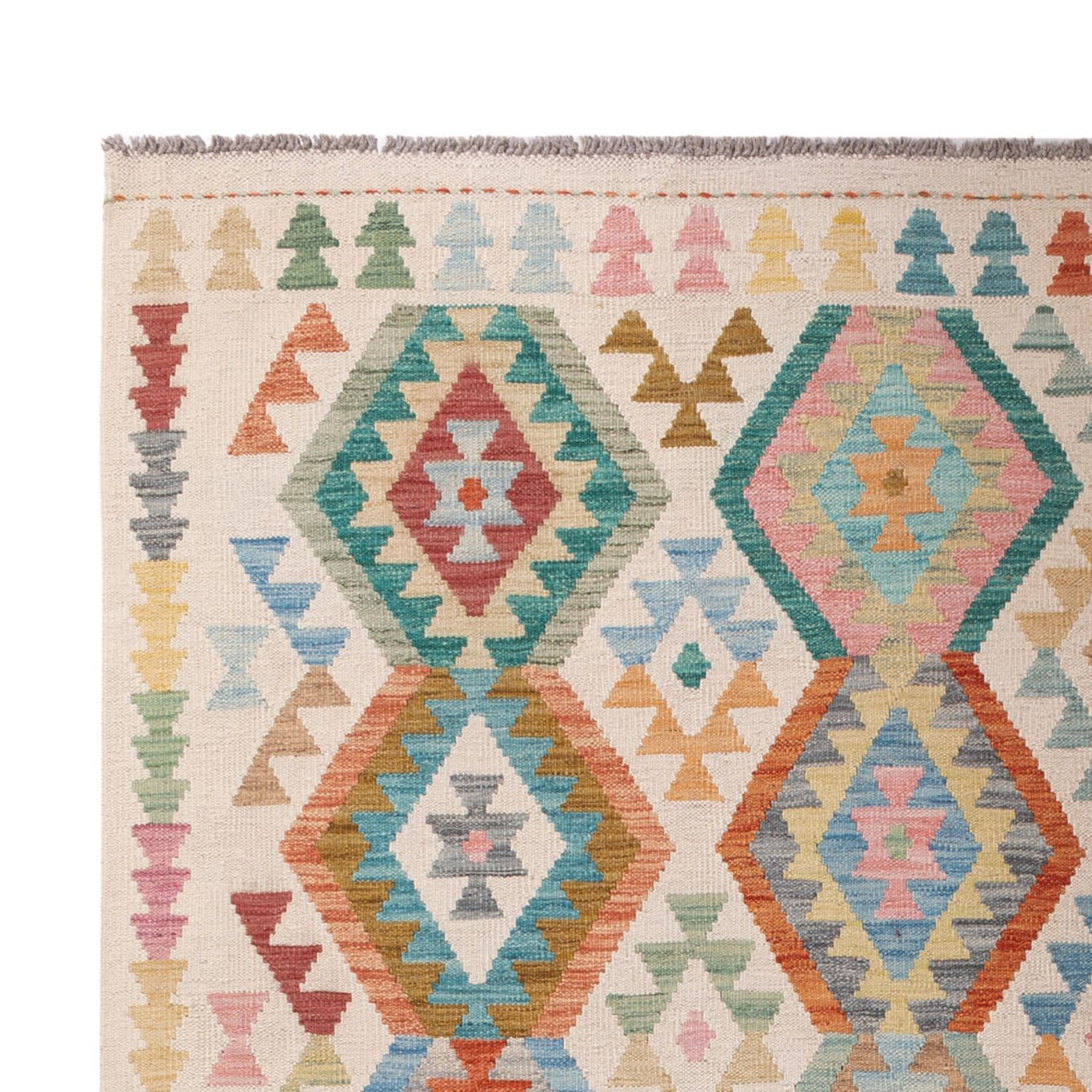 Kilim Maimana Alfombra 298x205cm - Alfombra de lana