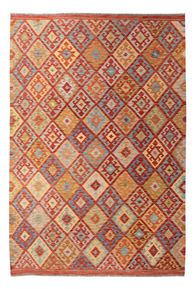 Kilim Maimana Alfombra 201x292cm - Alfombra de lana