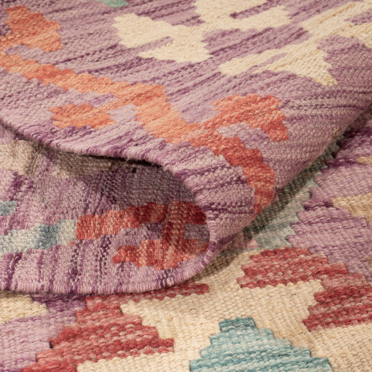 Alfombra Kelim - Splash - 173 x 124 cm - multicolor