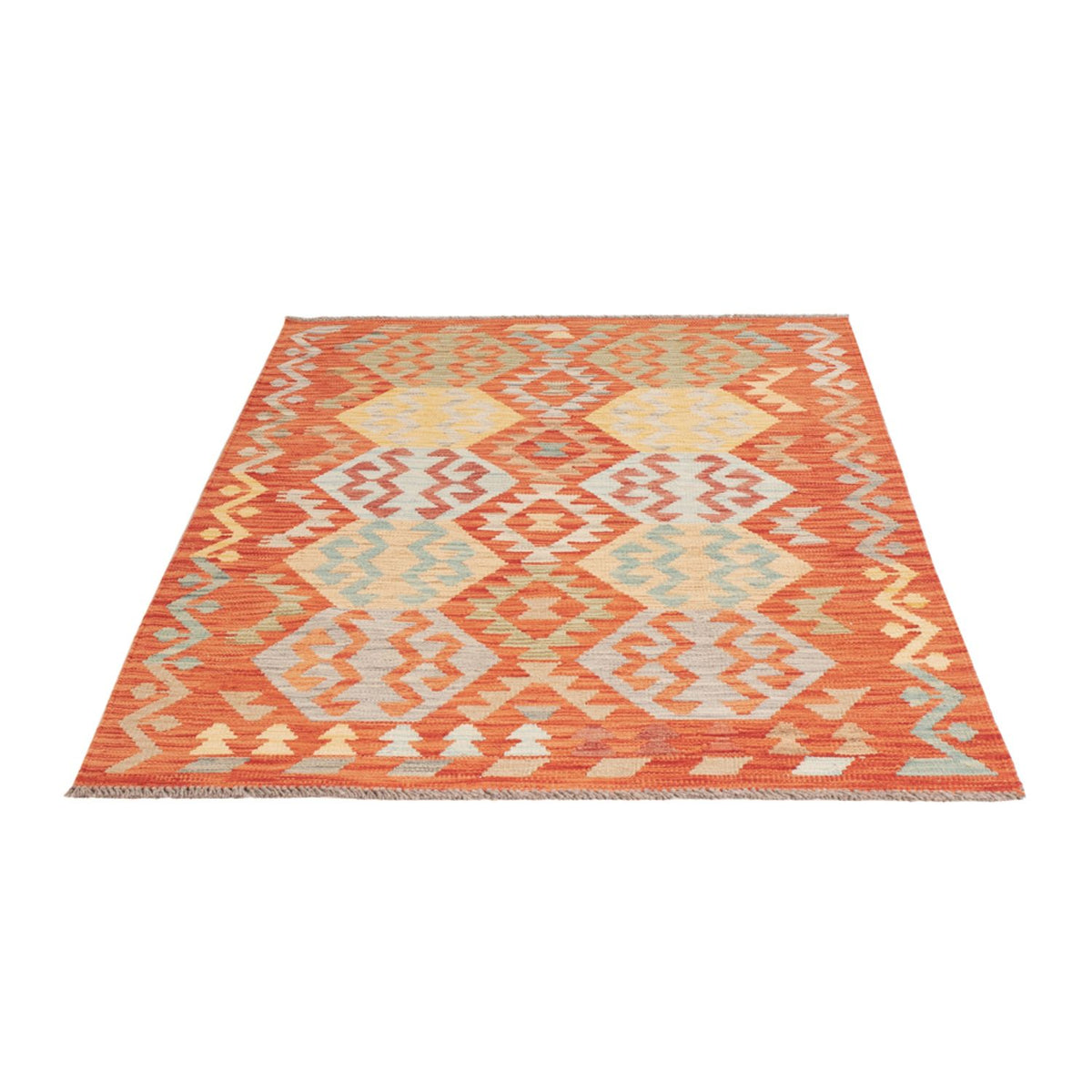 Alfombra Kelim - Splash - 180 x 115 cm - multicolor