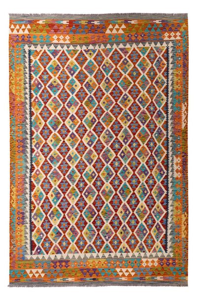 Kilim Maimana Alfombra 205x307cm - Alfombra de lana