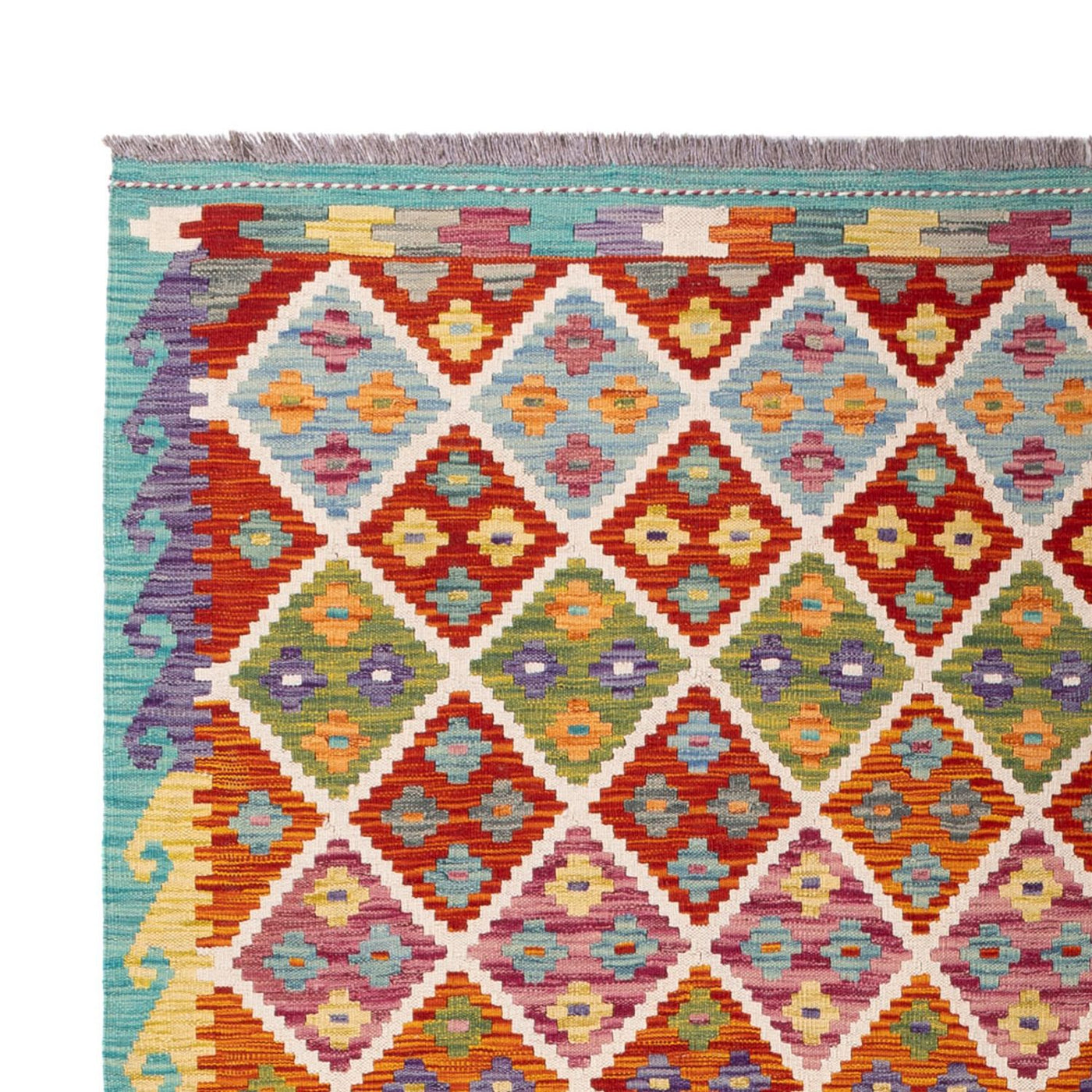 Kilim Maimana Alfombra 293x213cm - Alfombra de lana