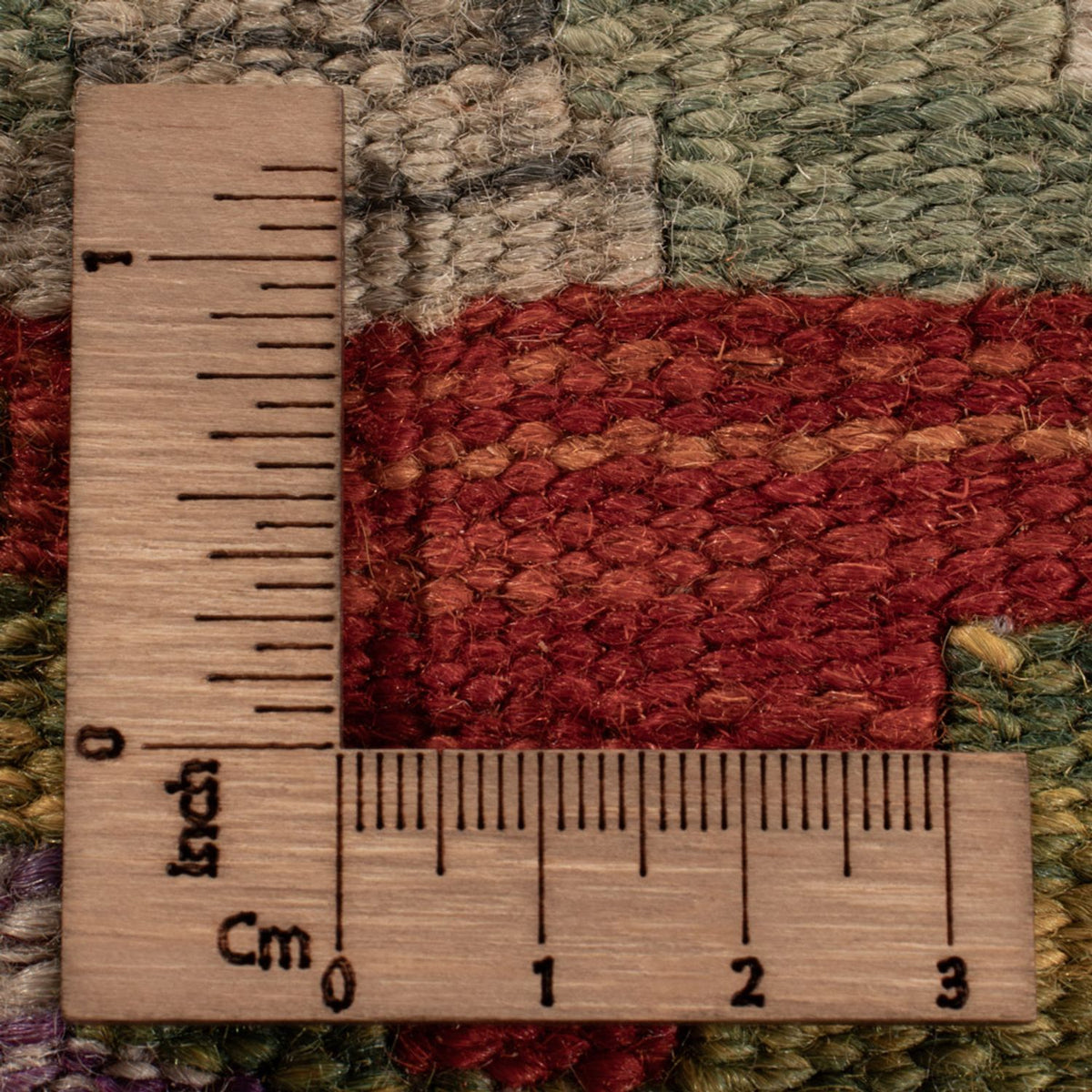 Alfombra Kelim - Splash - 298 x 206 cm - multicolor